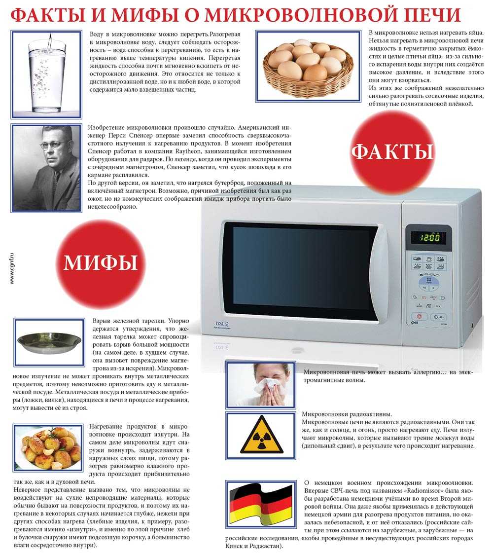 Вред микроволновки: миф или реальность, мнение пользователей и экспертов, результаты научных экспериментов