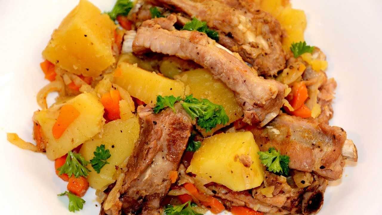 Как приготовить свиные ребрышки в мультиварке редмонд. свиные рёбра в мультиварке – ароматная закуска и полноценное блюдо