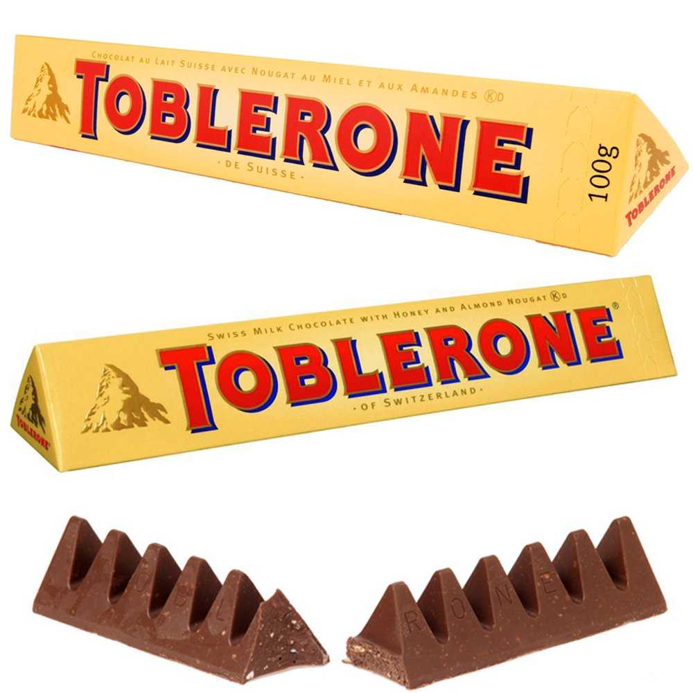 Все о швейцарском шоколаде тоблерон (toblerone) - самом оригинальном бренде швейцарии