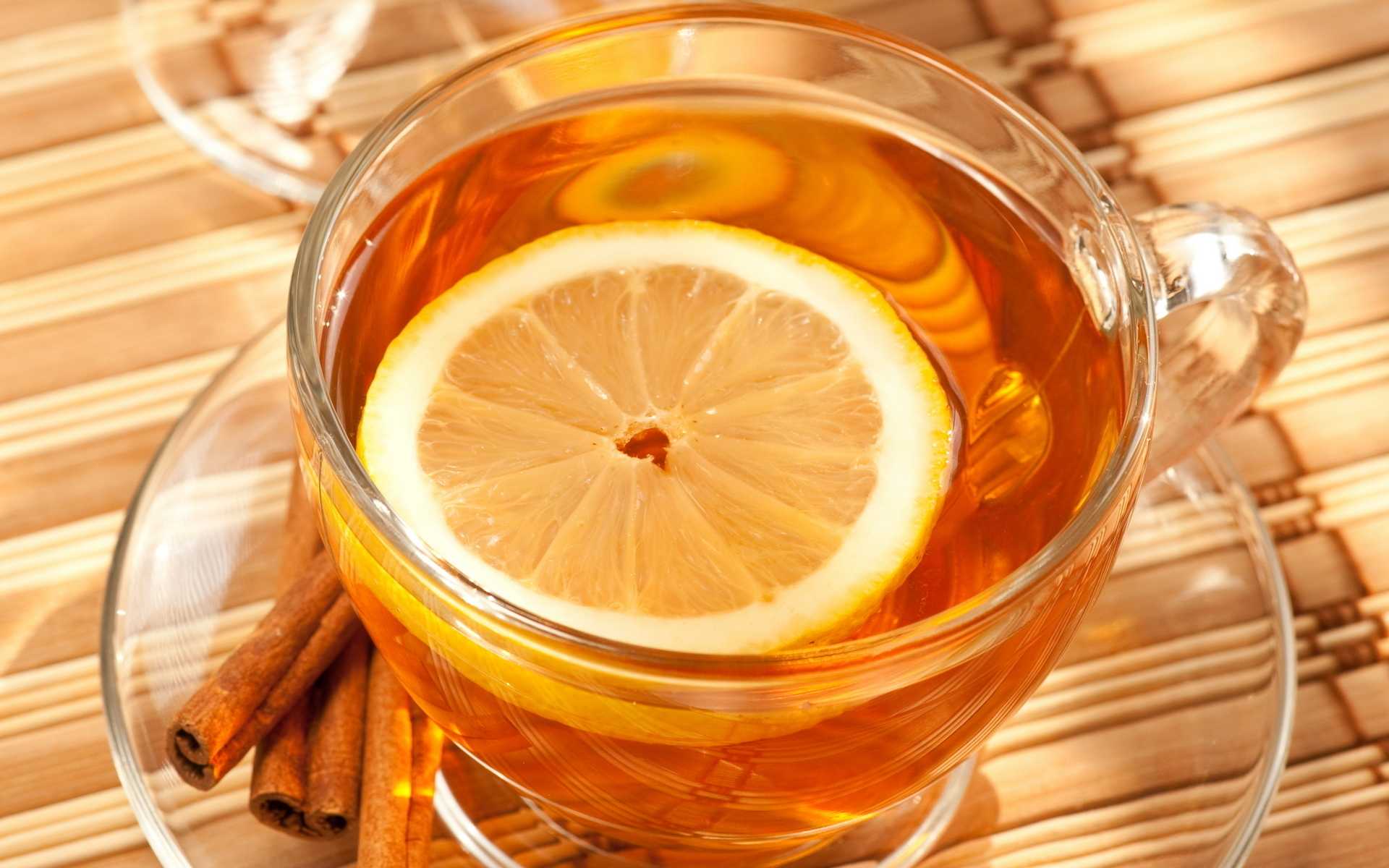 Чай с лимоном: польза и вред для организма. калорийность напитка