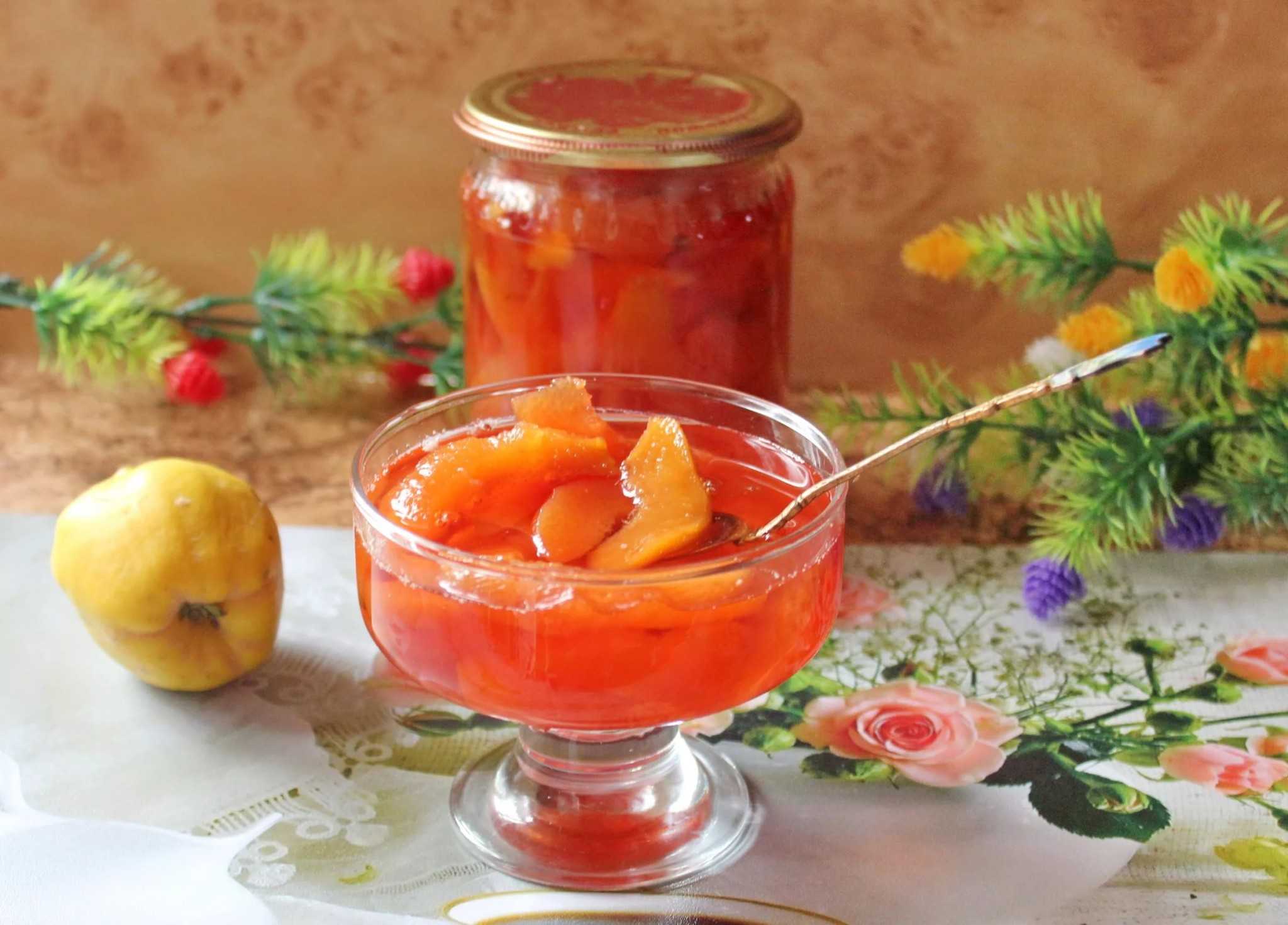 Варенье из айвы — самые вкусные рецепты