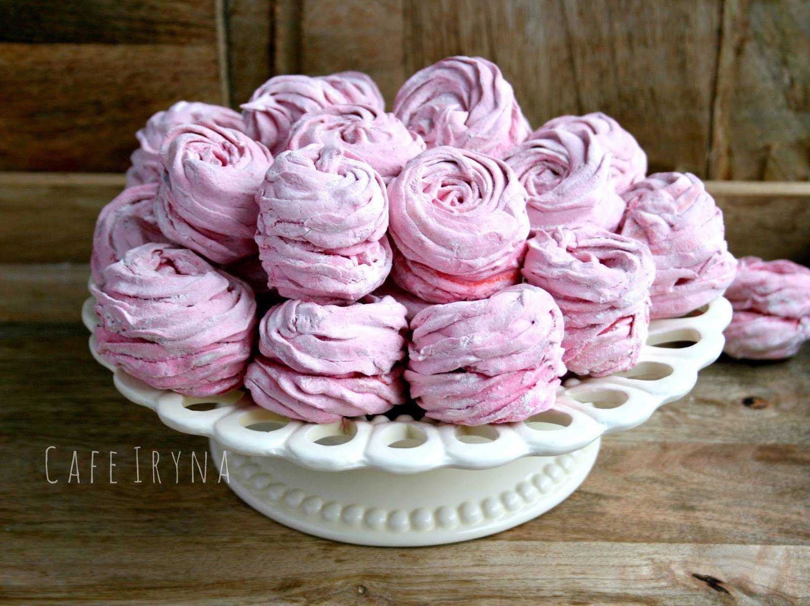Зефир вишнёвый ⋆ готовим вкусно, красиво и по-домашнему!