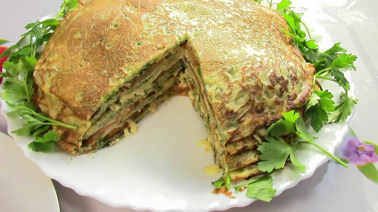 Пирог с курицей и грибами из лаваша - 13 пошаговых фото в рецепте
