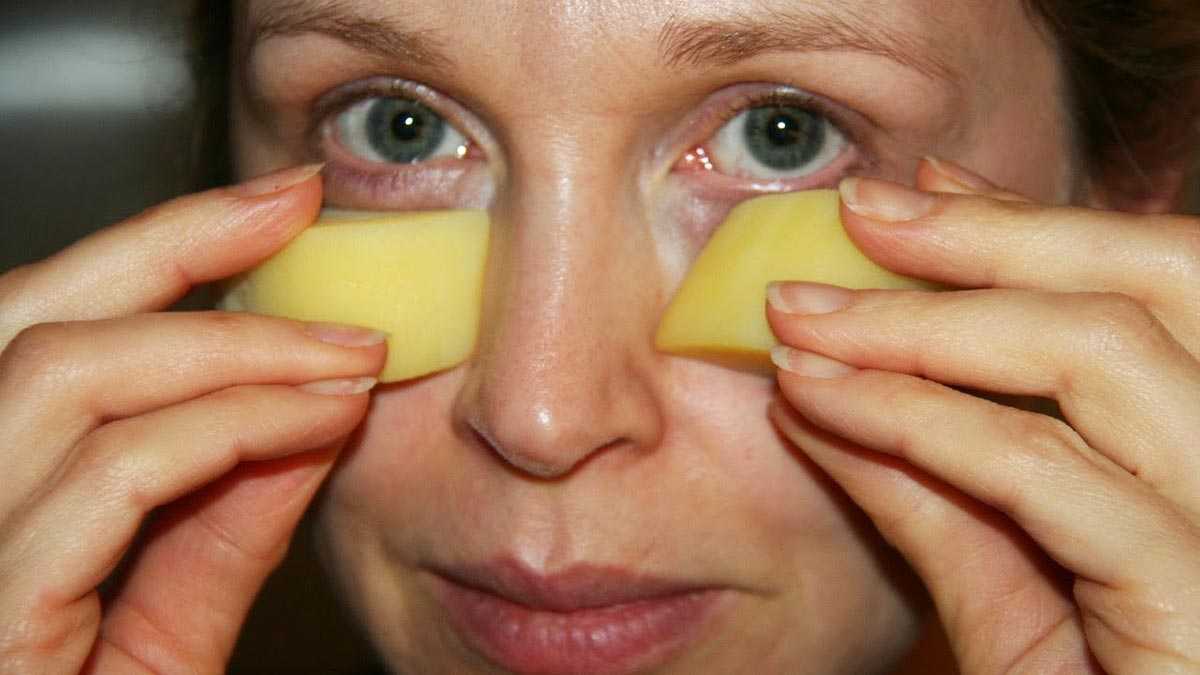 Маска картофельная для глаз. отзывы | школа красоты