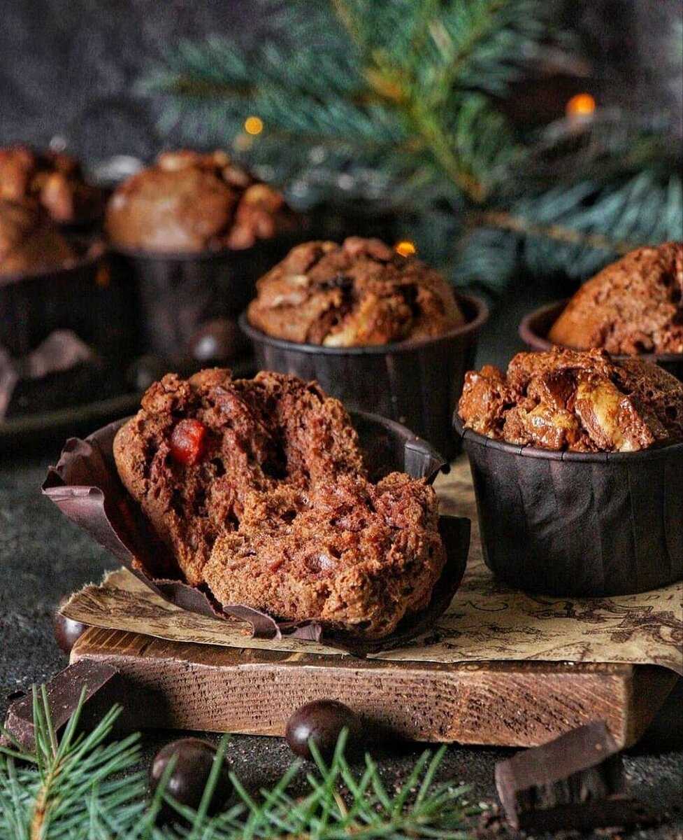 Вкуснейшие шоколадные кексы