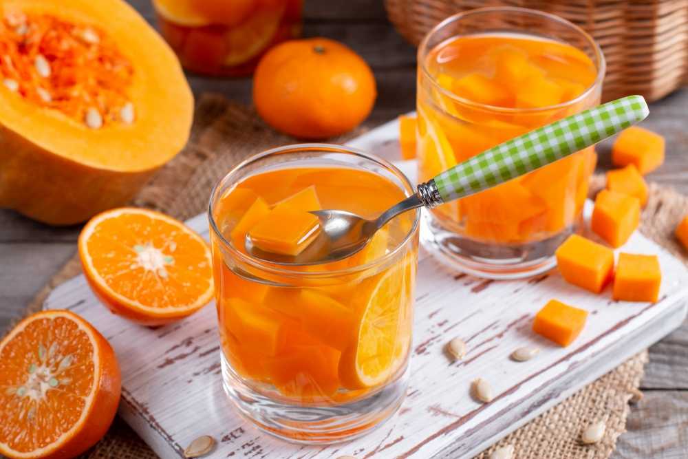 Компот из тыквы – 8 быстрых и вкусных рецептов