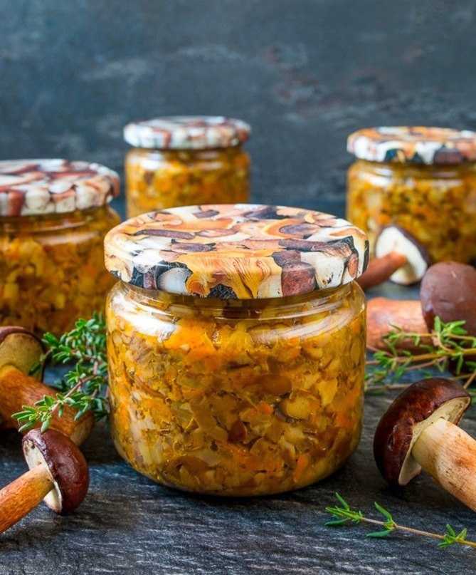 Икра из опят через мясорубку - 6 рецептов приготовления