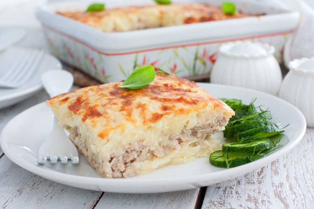 Картофельная запеканка с фаршем в духовке классический пошаговый рецепт с фото быстро и просто от марины выходцевой и алены каменевой