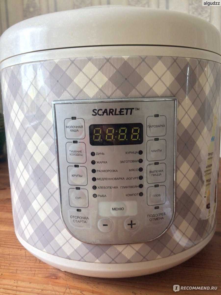 Описание модели мультиварки scarlett sc 410 и отзывы