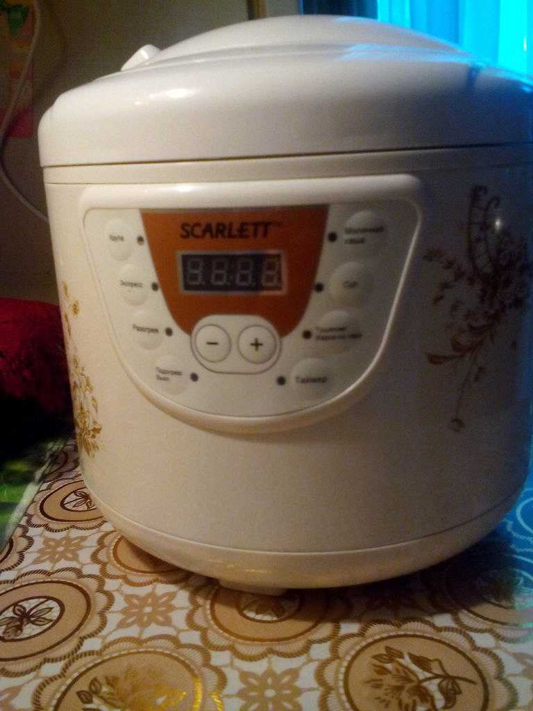 Scarlett sc 410 инструкция рецепты
