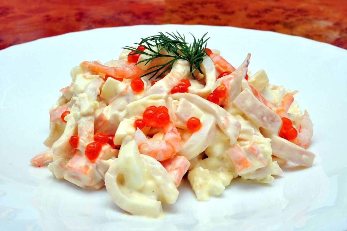 Салат «морской»: 12 рецептов