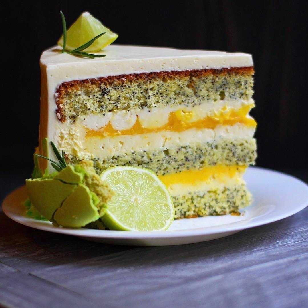 Нежный маковый торт. пошаговый рецепт с фото