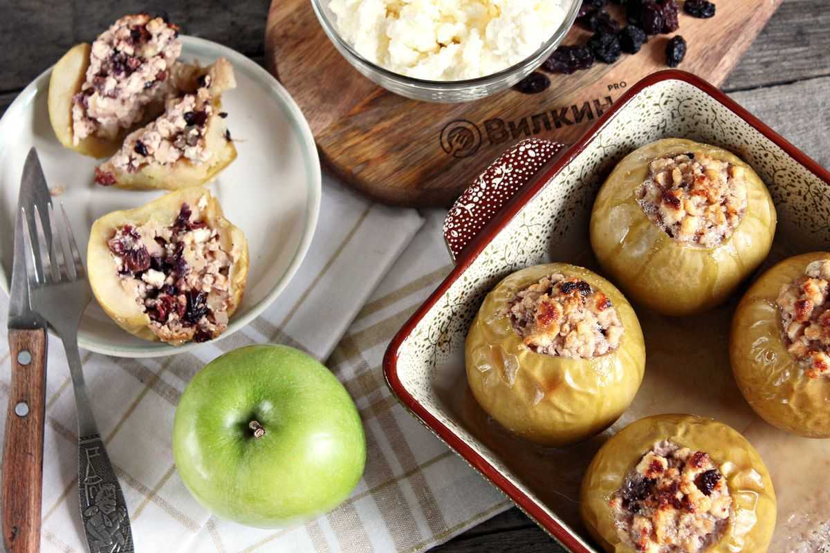 Печеные яблоки в мультиварке, рецепт от анны
