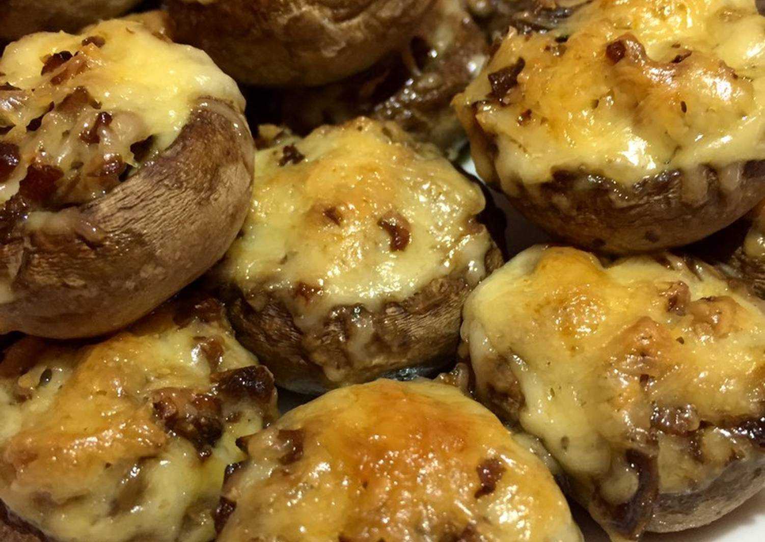 Сколько запекать шампиньоны в духовке и при какой температуре – кулинарные советы и 2 рецепта запеченных грибов