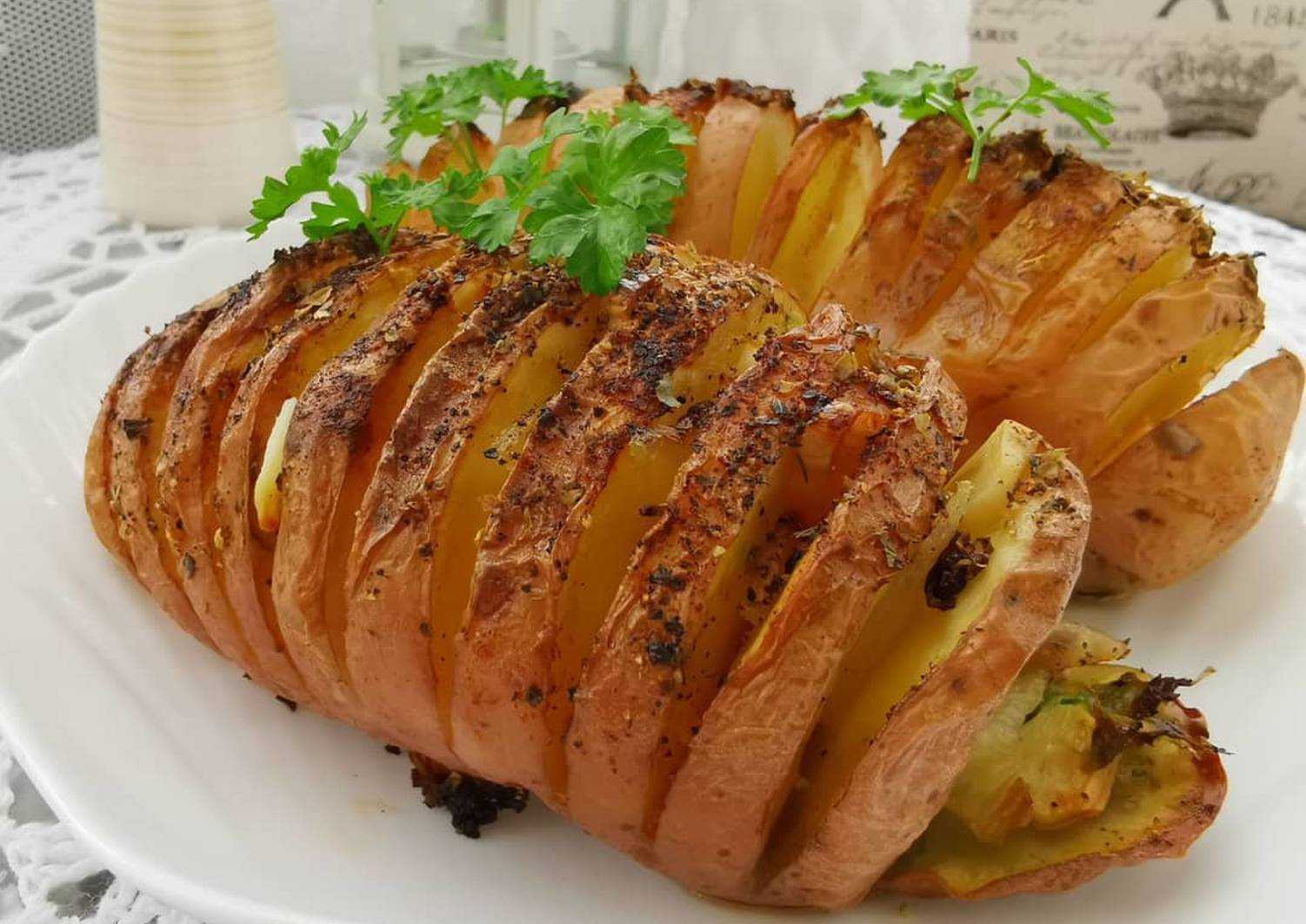 Картошка `гармошка` в духовке