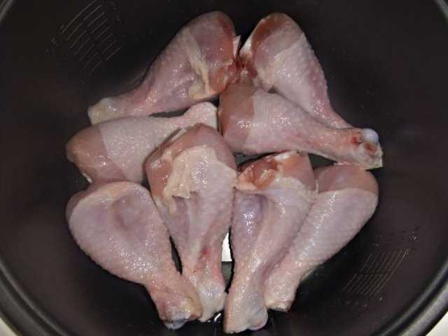 Куриные ножки в мультиварке