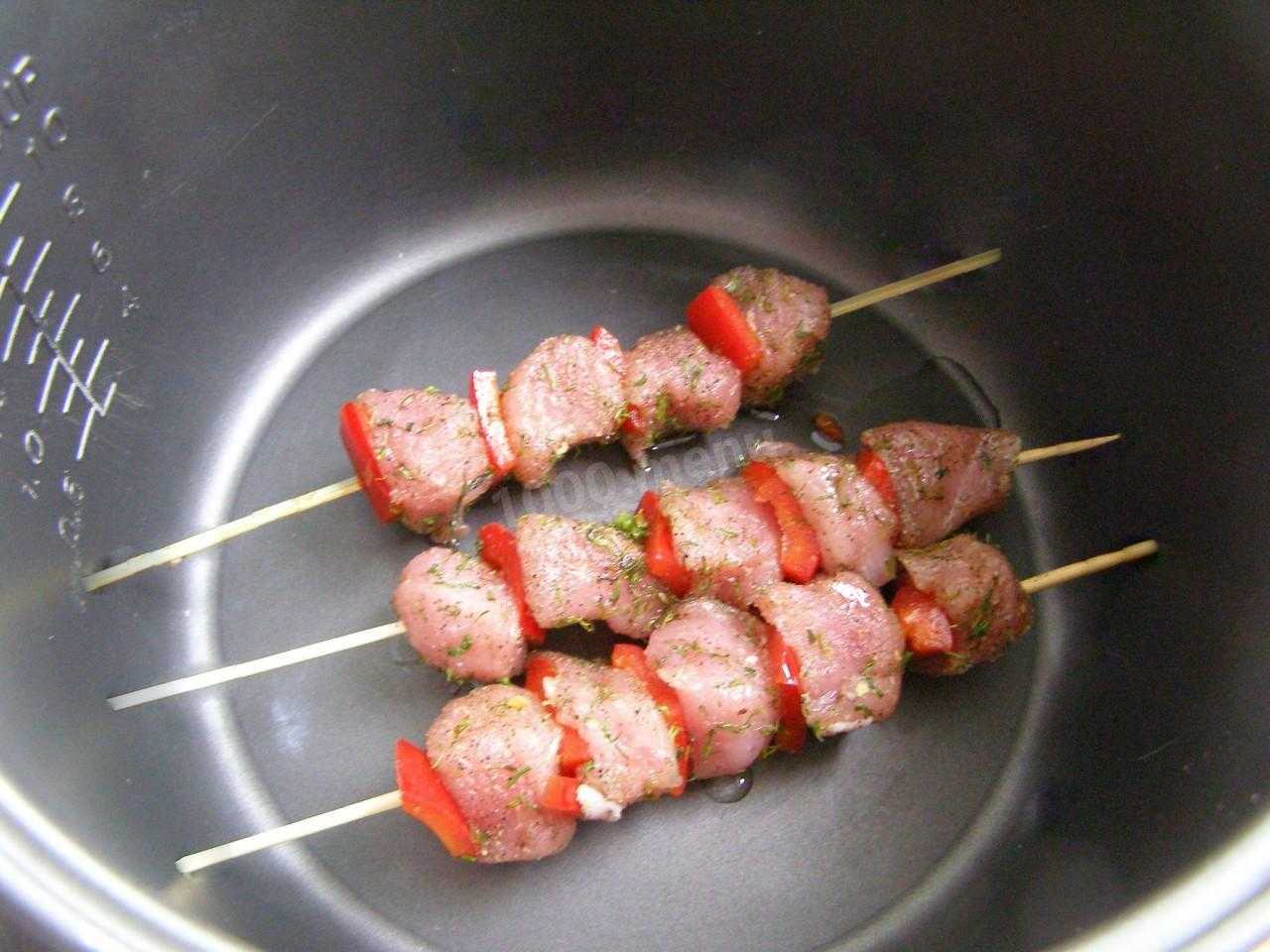 Шашлык в мультиварке поларис рецепты. шашлык в мультиварке. шашлык из свинины в мультиварке