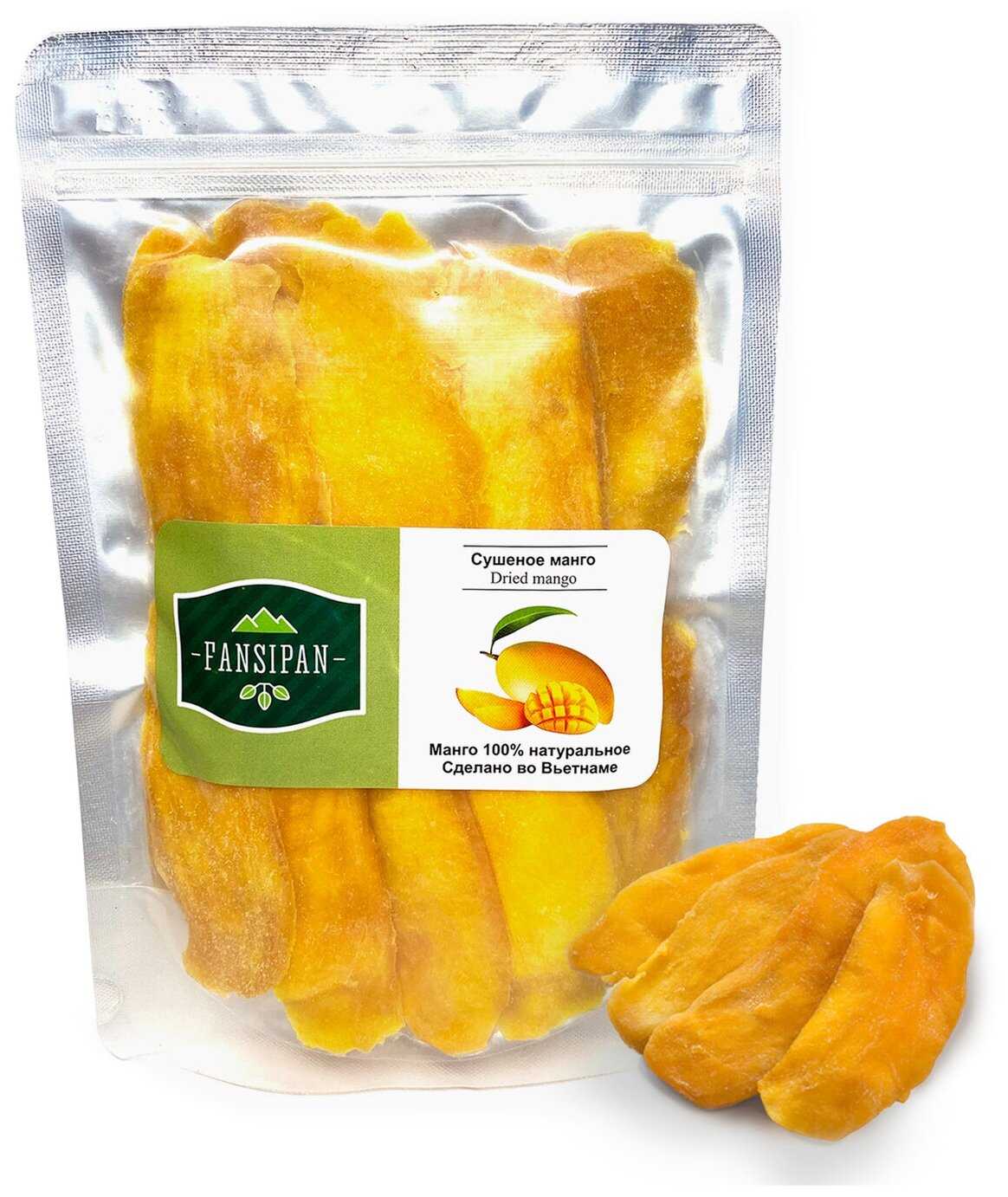 Сушеное манго: польза и вред для организма человека