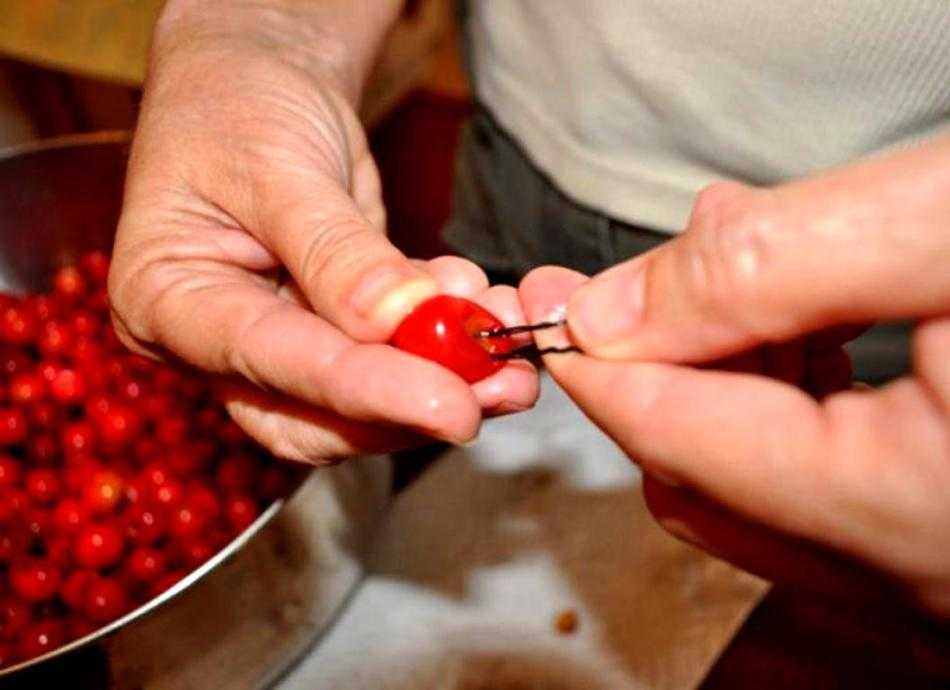 Как быстро удалить косточки из вишни в домашних условиях: самые простые способы