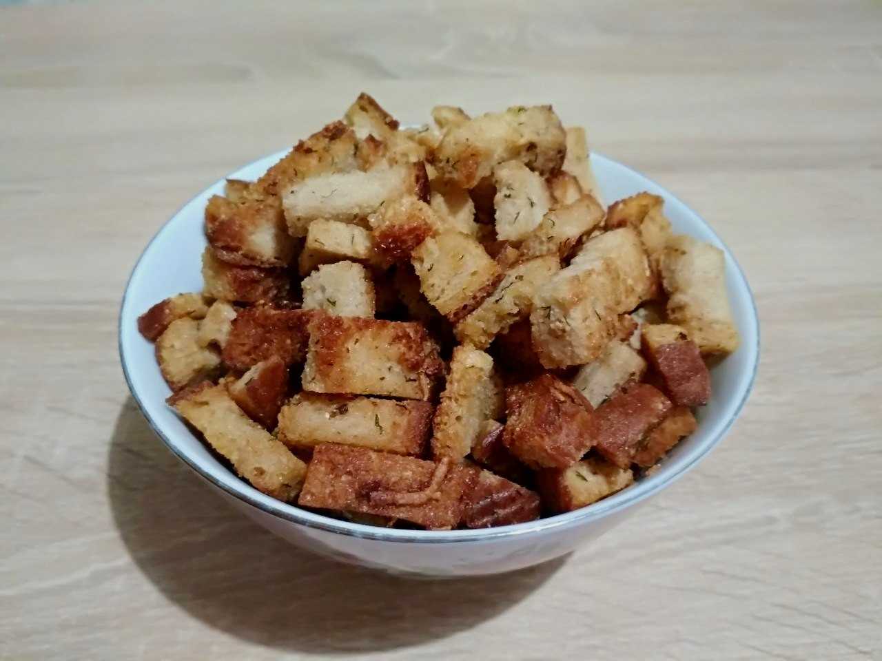 Как приготовить сухари в мультиварке