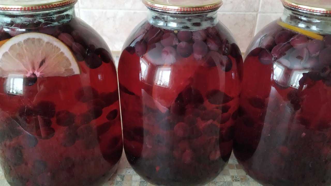 Рецепты компота из винограда на зиму