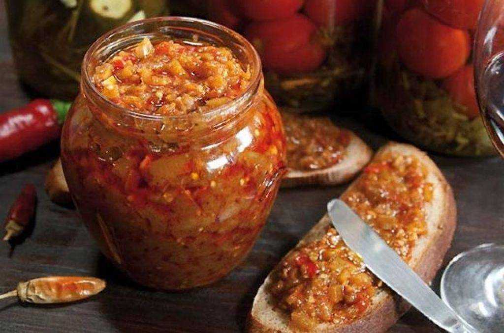 Еврейский салат с баклажанами