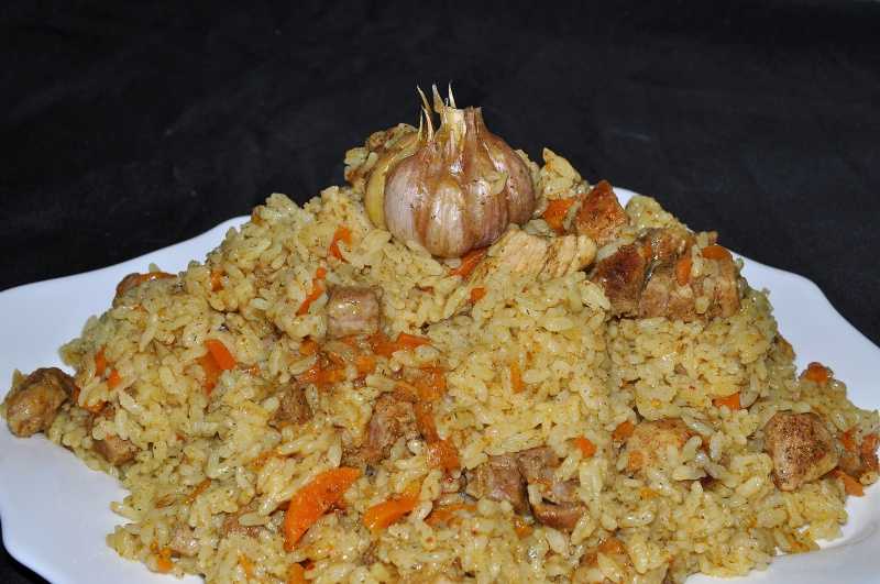 Плов с индейкой в мультиварке