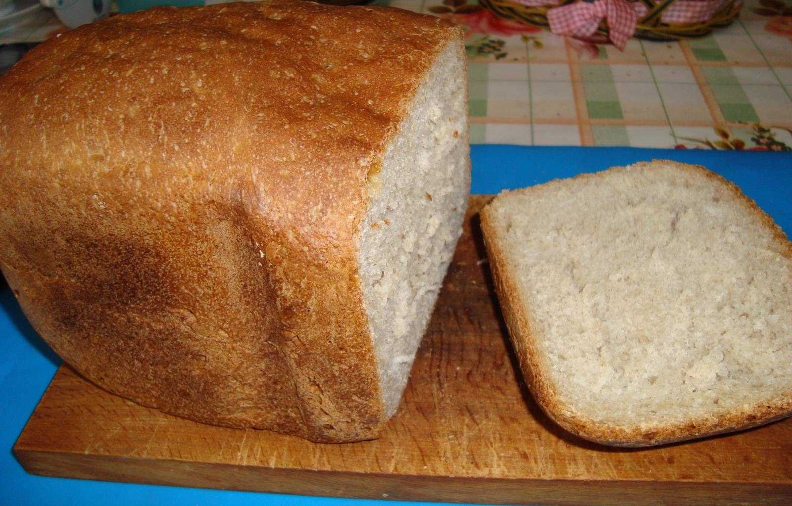 Белый хлеб в хлебопечке – вкусный воздушный без яиц и молока