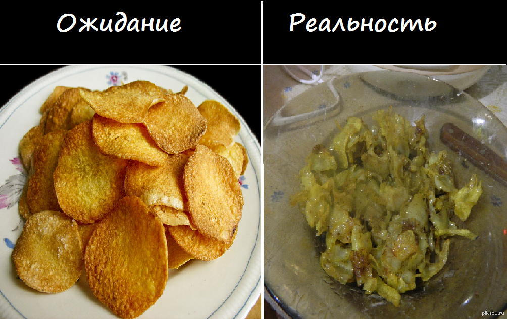 Рецепт чипсов в микроволновке | меню недели
