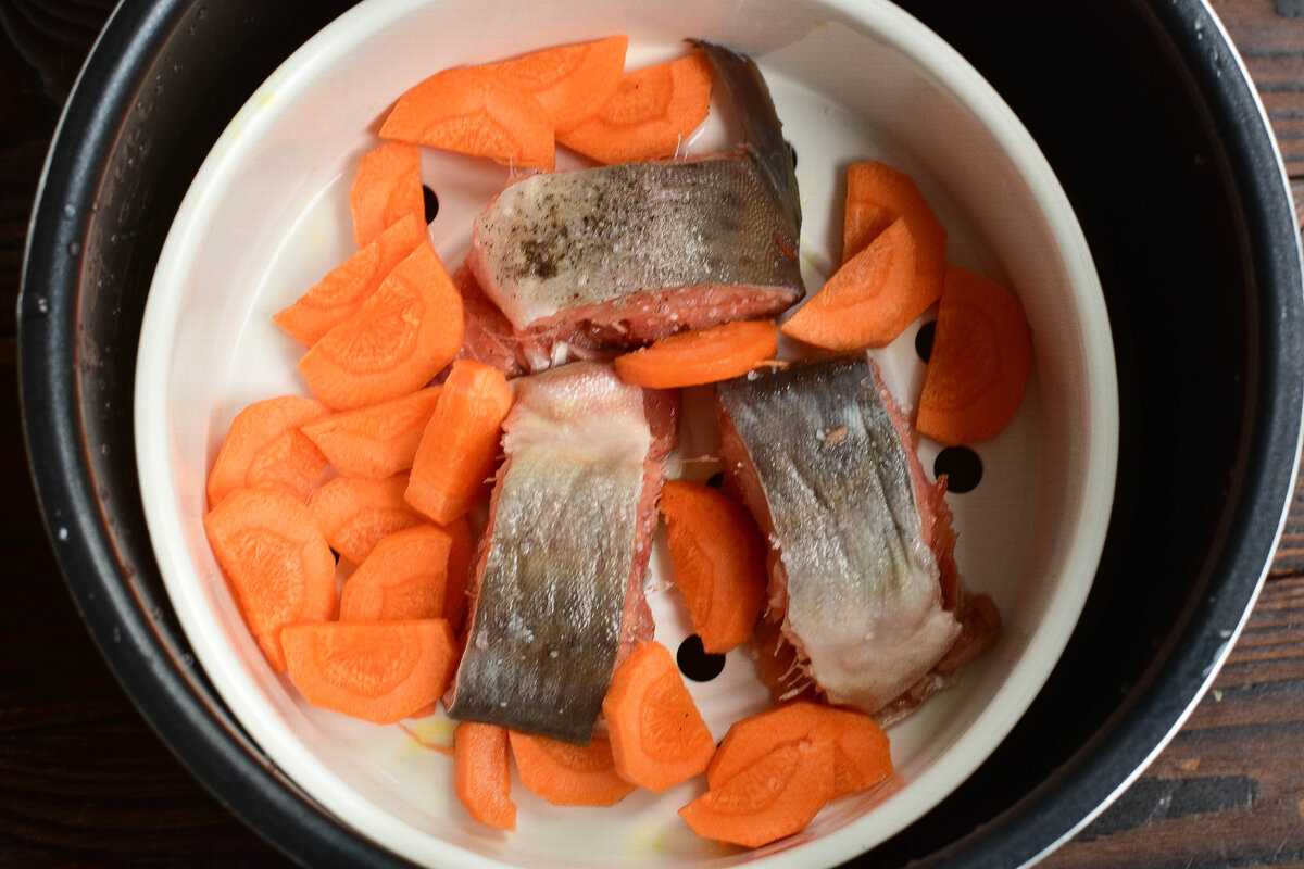 Горбуша в мультиварке рецепт приготовления с фото - вкусная еда