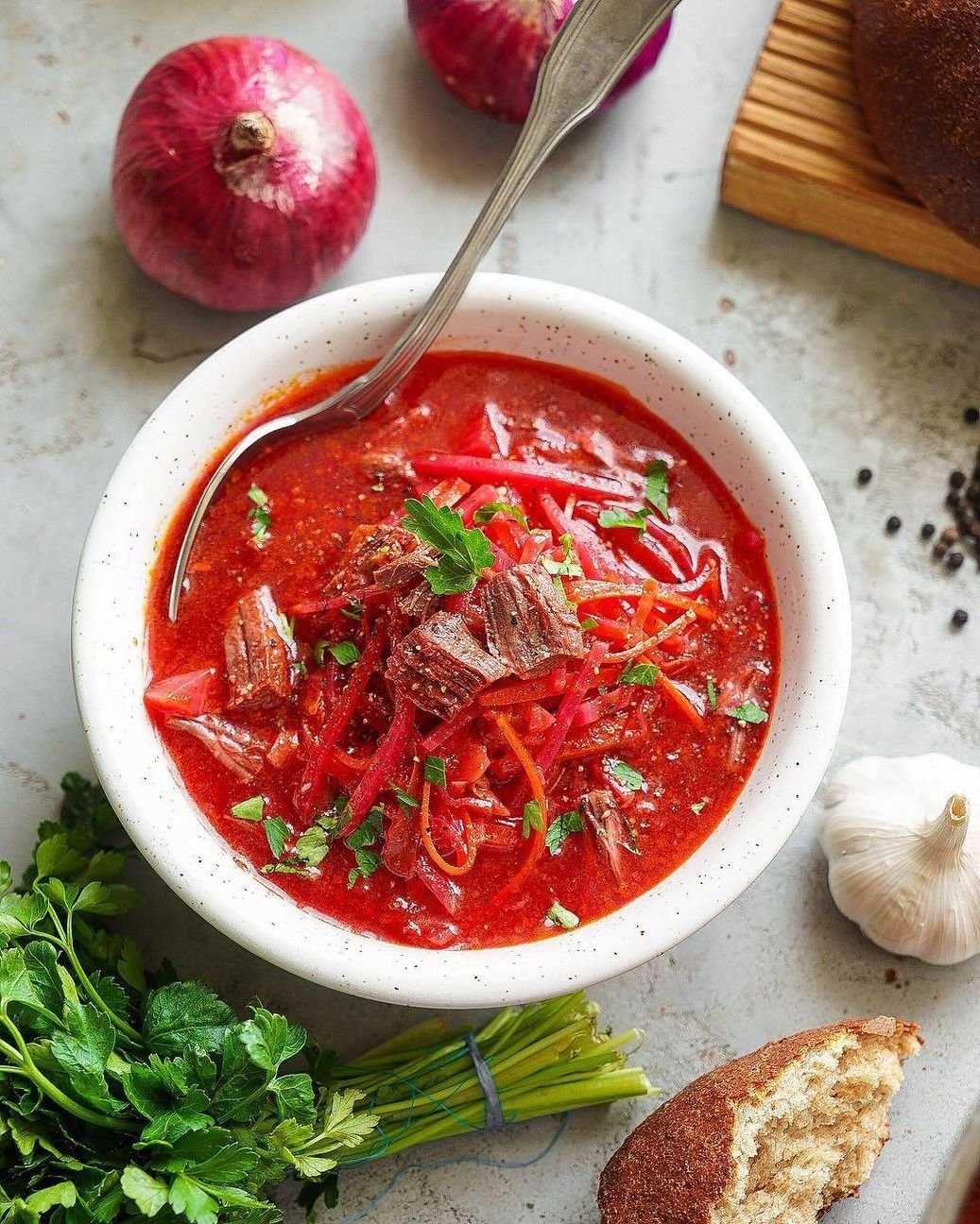 Холодный борщ — 5 классических рецептов вкусного супа