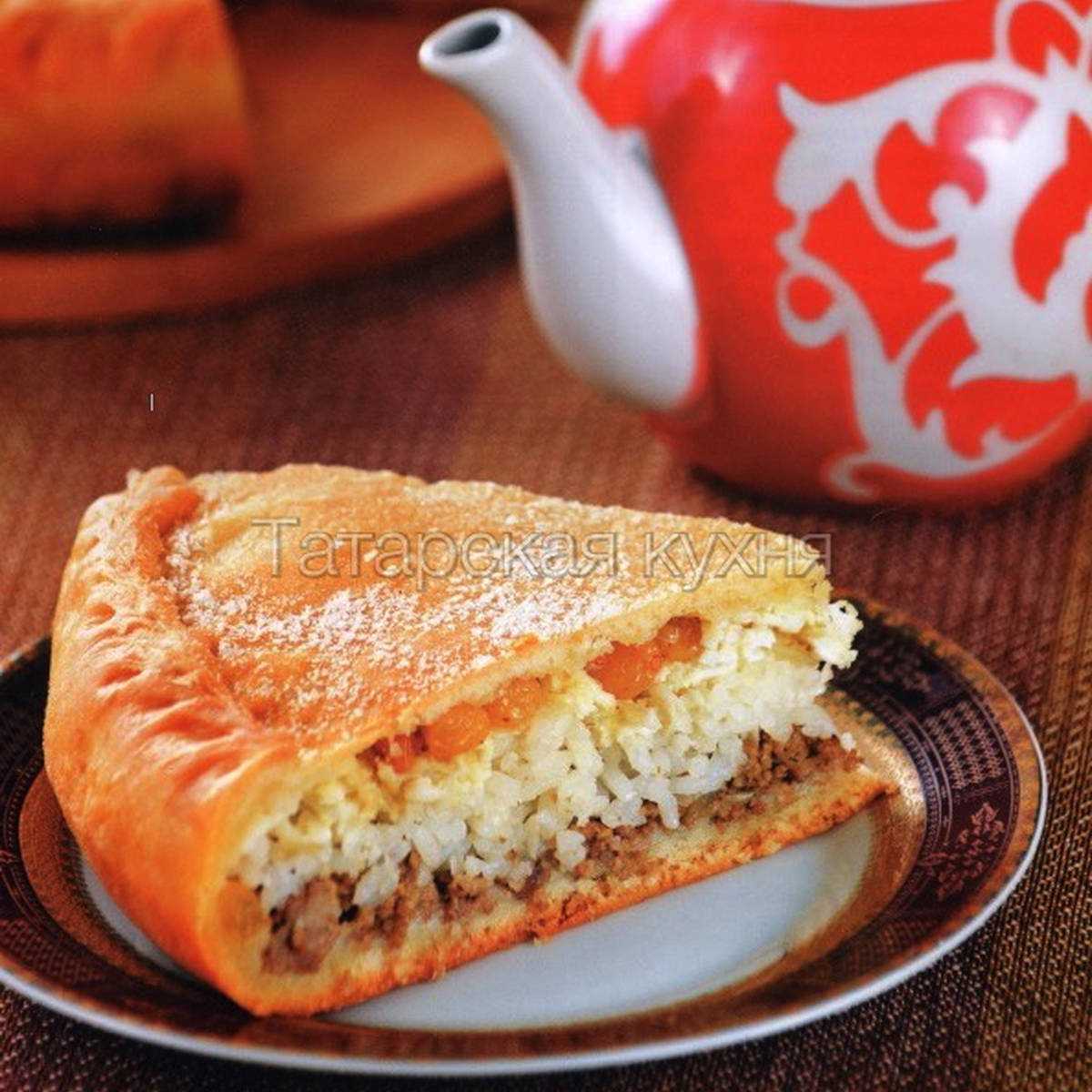 Губадия с кортом – татарский свадебный пирог (gubadia – tatar wedding pie)