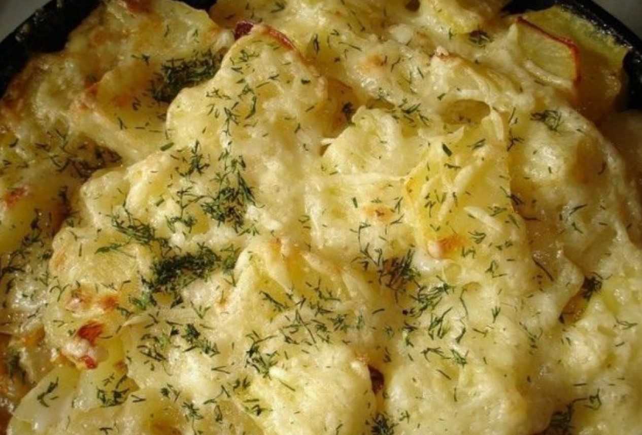 Картошка в сметане в мультиварке