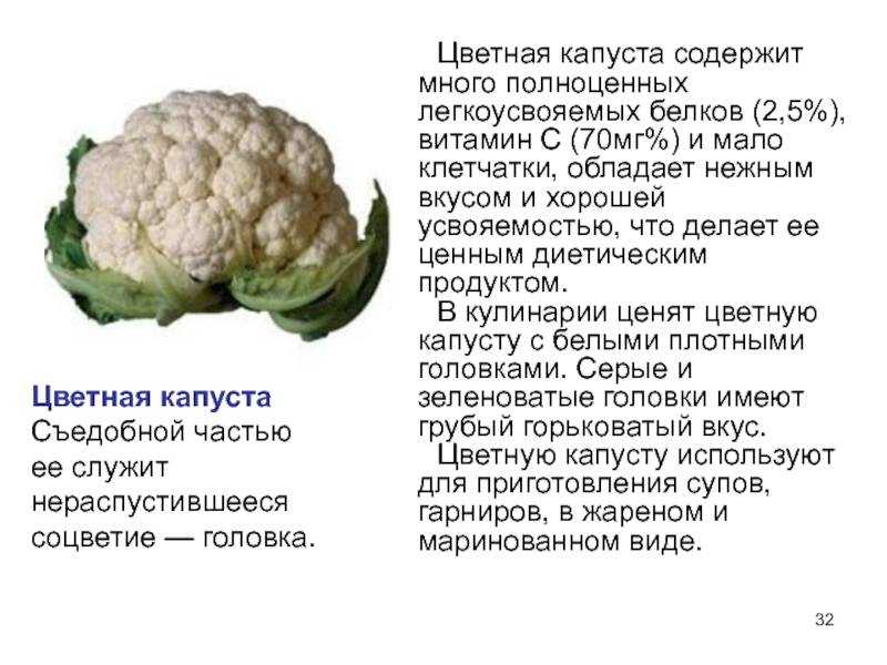 Цветная капуста — овощ, который должен быть в каждом доме