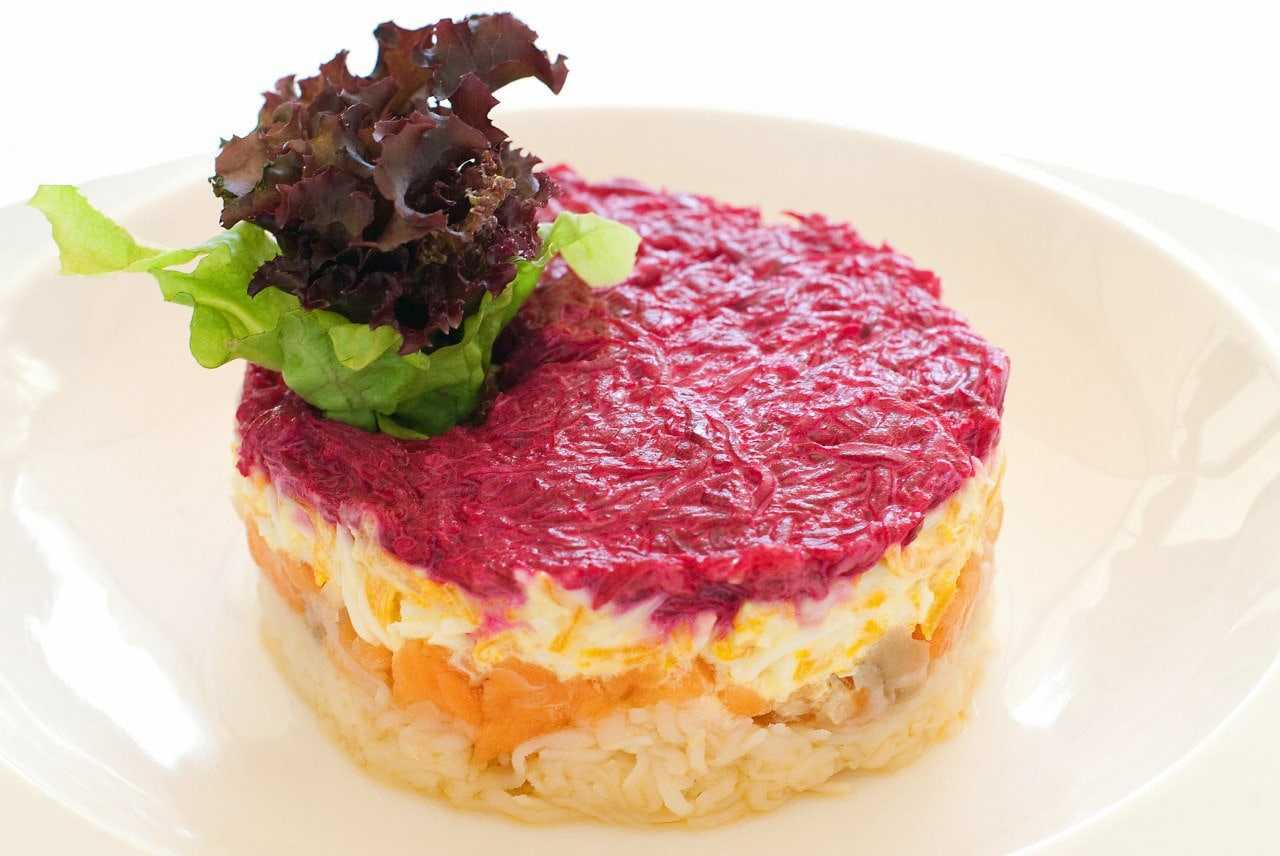 Салат шуба с семгой — правильные рецепты. быстро и вкусно готовим салат шуба с семгой.