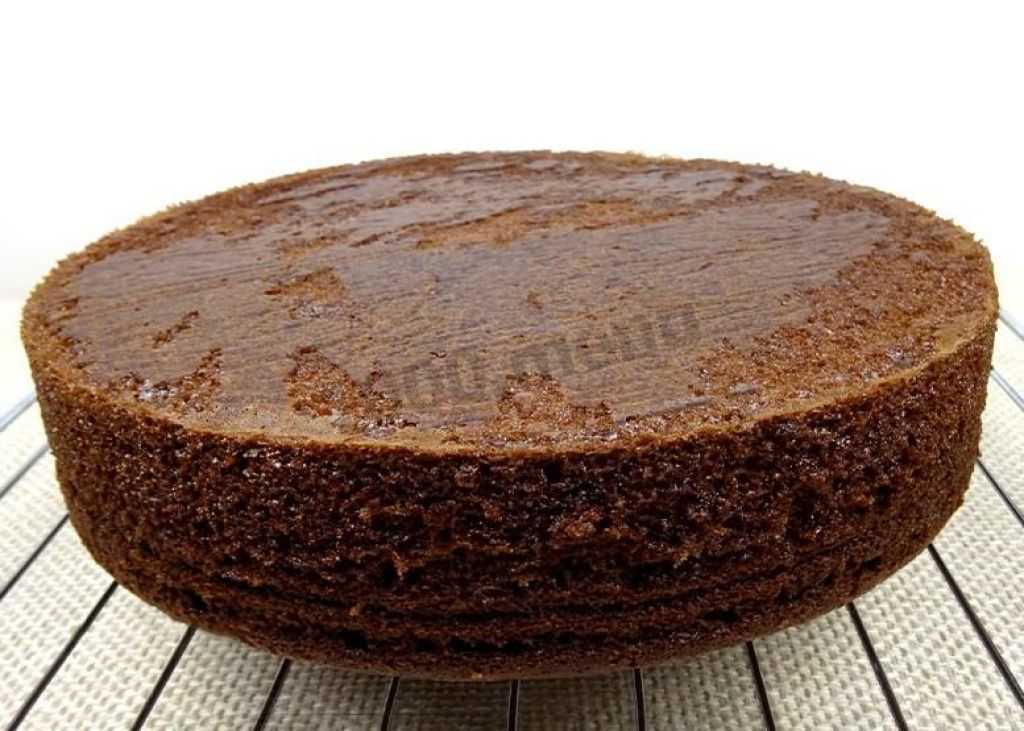 Как приготовить шоколадный бисквит на кипятке?