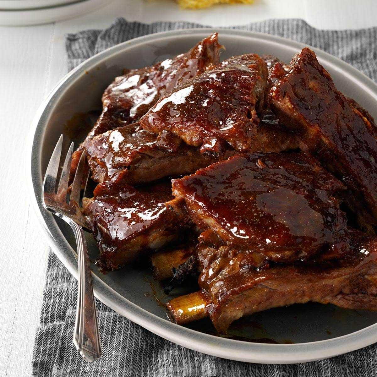 Говяжьи ребрышки в мультиварке, рецепты с фото