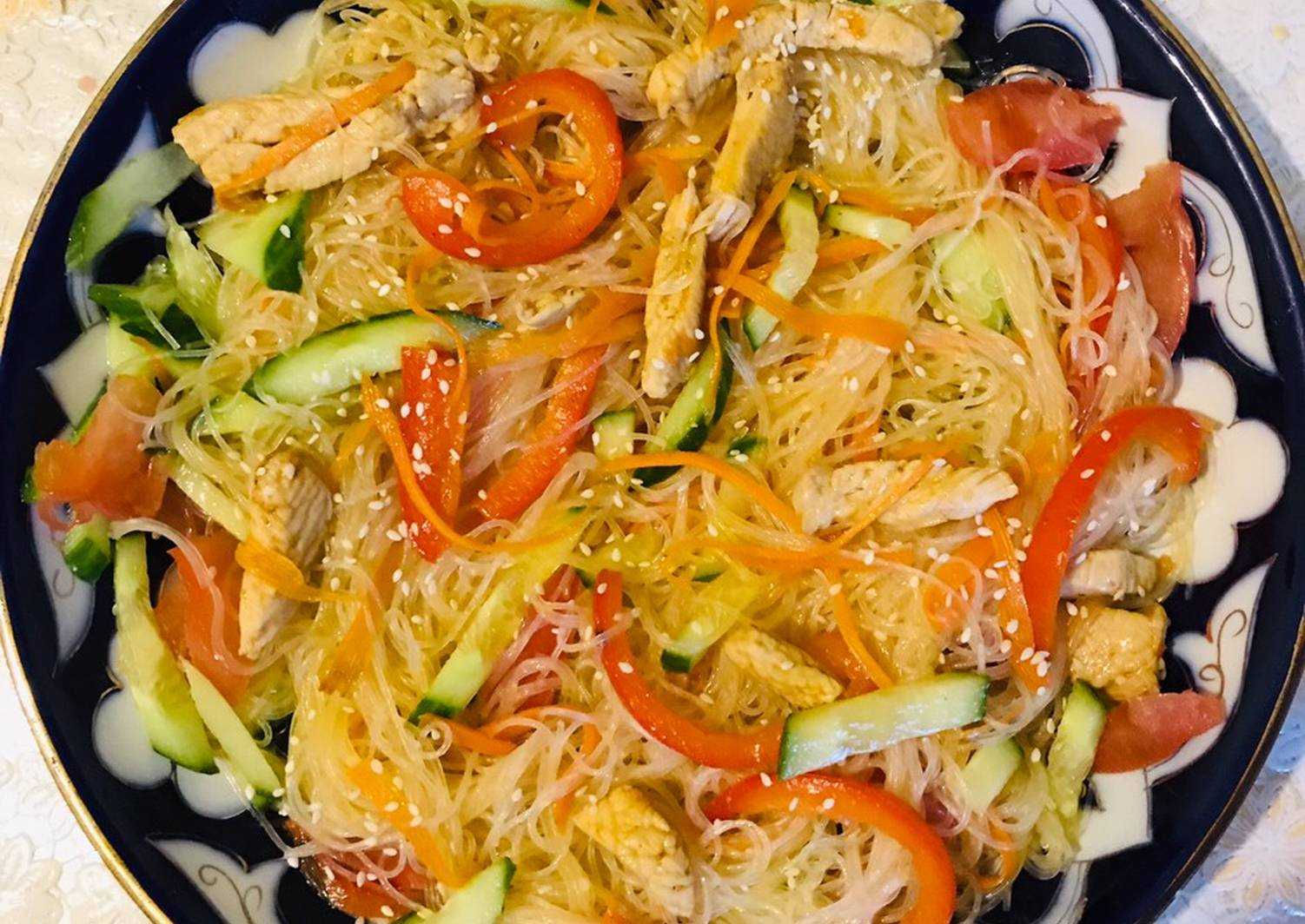 15 рецептов самой вкусной фунчозы с овощами