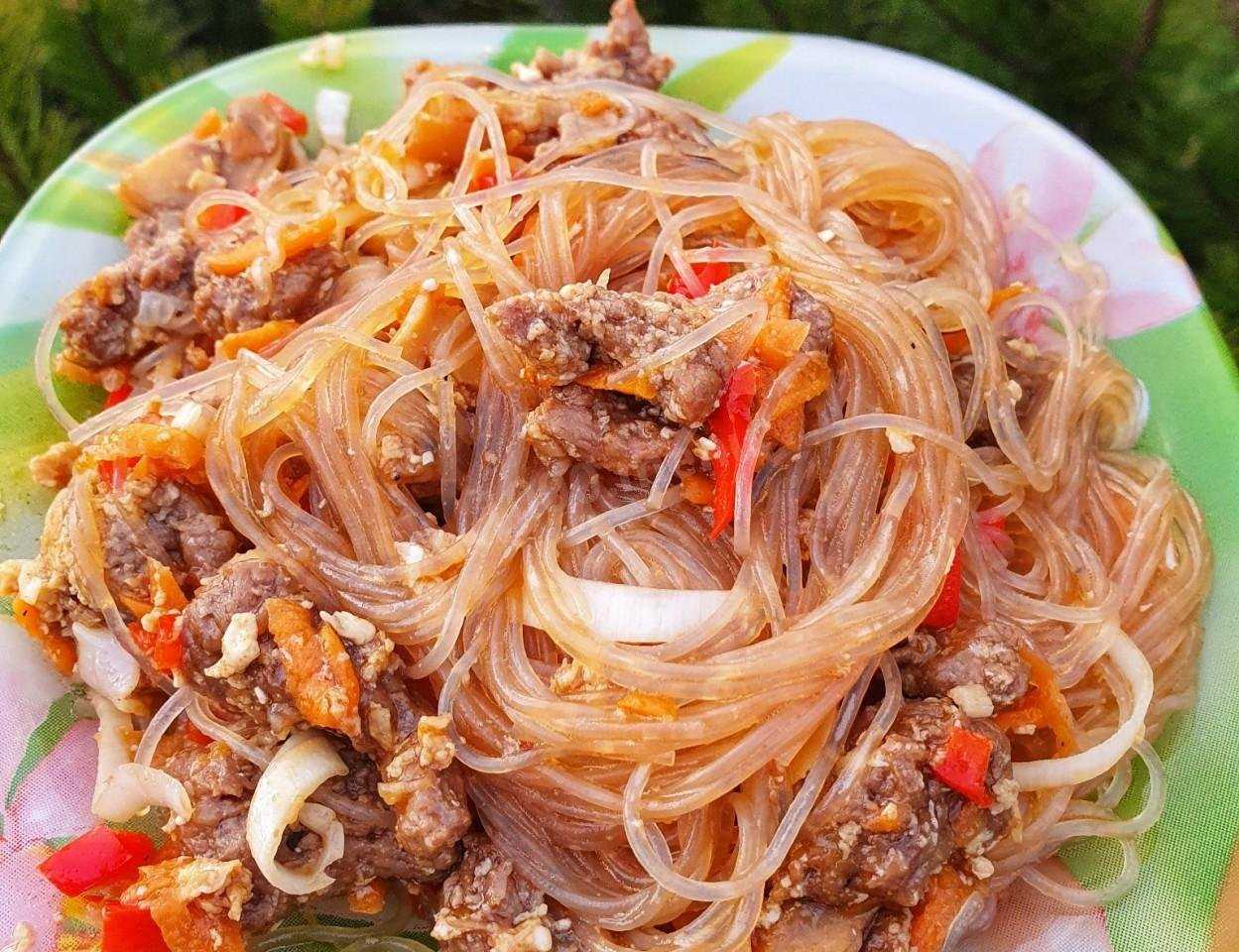 15 рецептов самой вкусной фунчозы с овощами