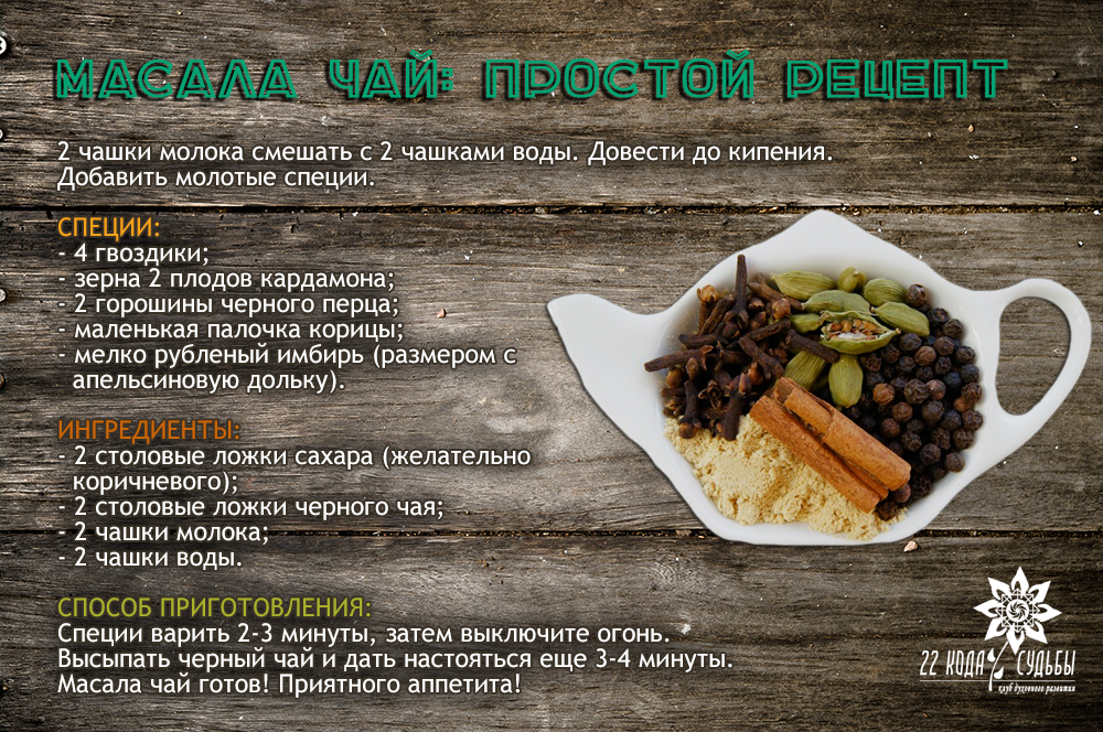 Чай масала: польза, вред, состав, как заваривать