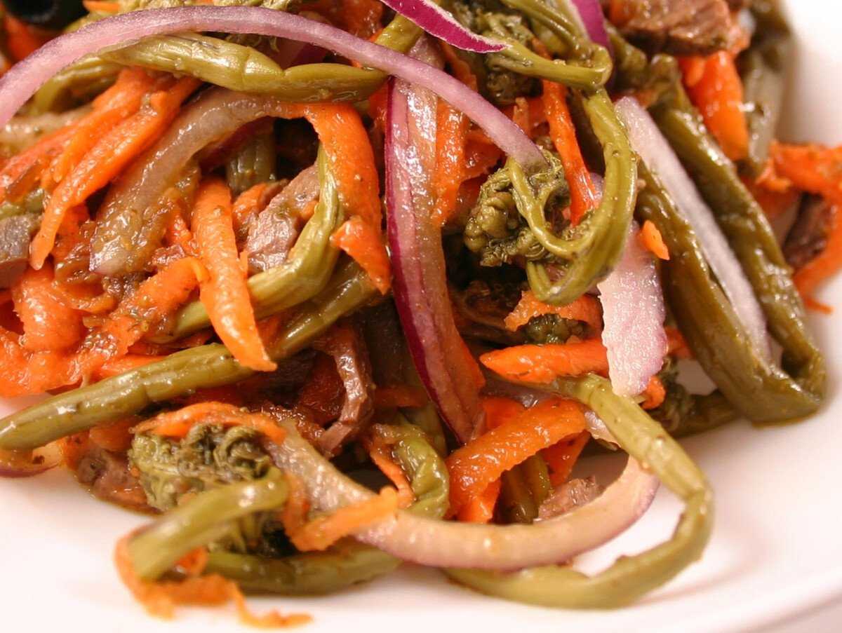 Папоротник орляк - рецепты приготовления простых и вкусных блюд из свежего папоротника