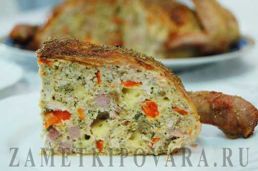 Галантин из курицы вкусный рецепт с фото пошагово и видео - tvcook.ru