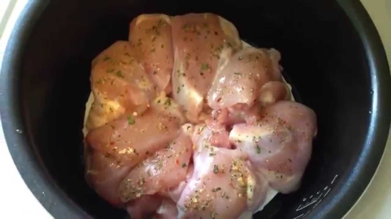 Курица на пару в мультиварке