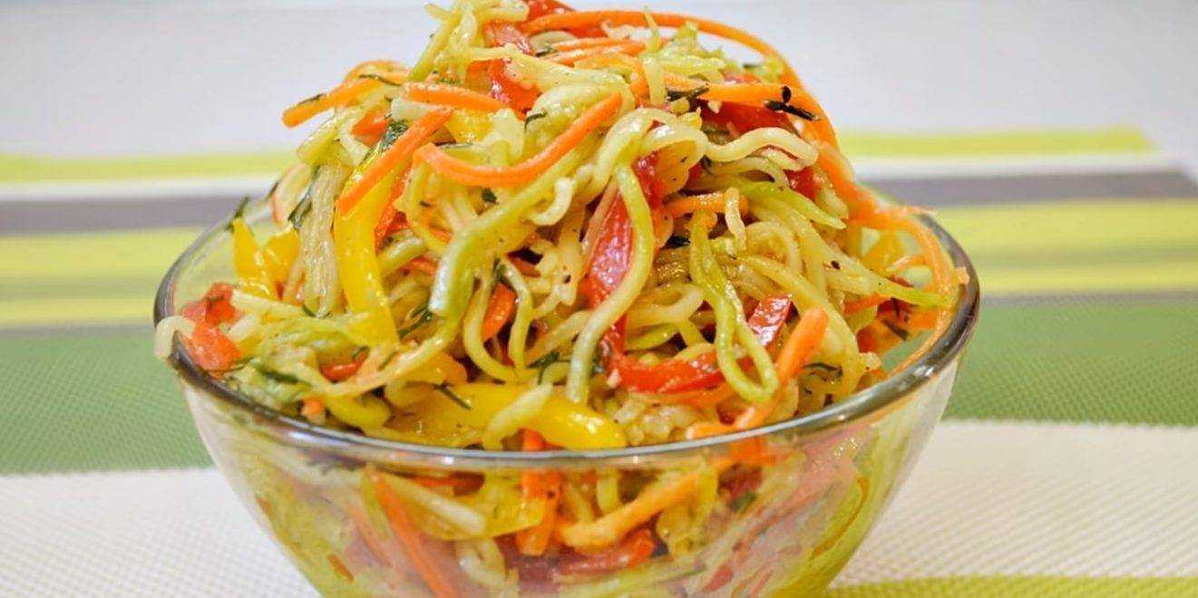 Кабачки по корейски на зиму без стерилизации: вкусные рецепты с морковью и приправой
