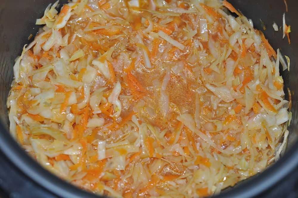 Капуста тушенная в мультиварке редмонд: как потушить капусту с грибами, курицей или другим мясом