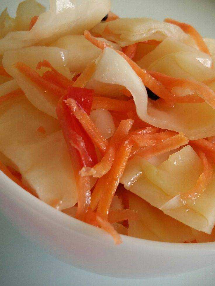 Маринованная капуста быстрого приготовления — 8 простых рецептов