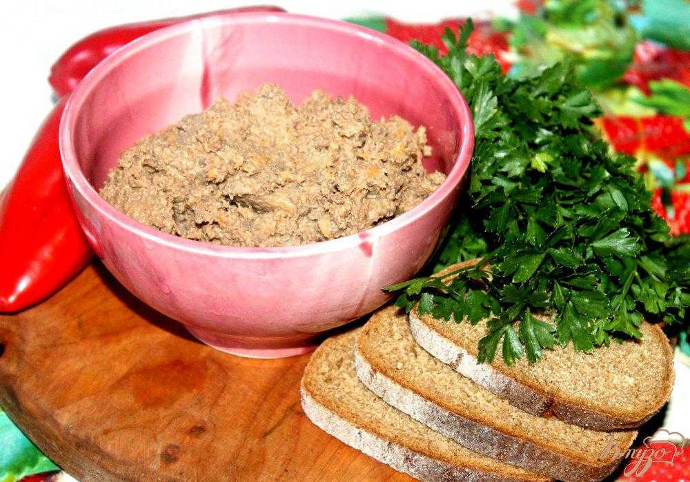 Паштет из свиной печени в мультиварке