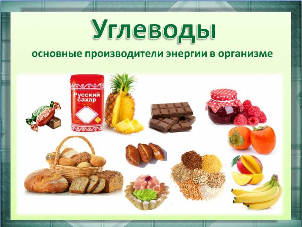Углеводы — это какие продукты? примеры быстрых и медленных углеводов