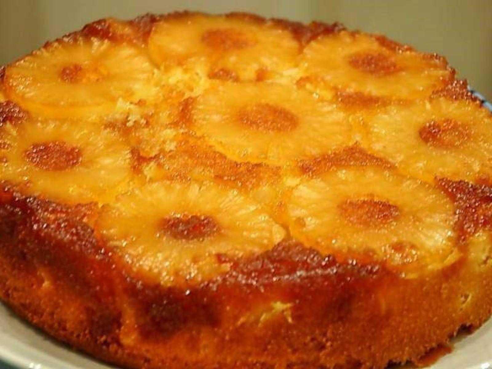 Пирог с консервированными ананасами – 7 рецептов с фото на любой вкус
