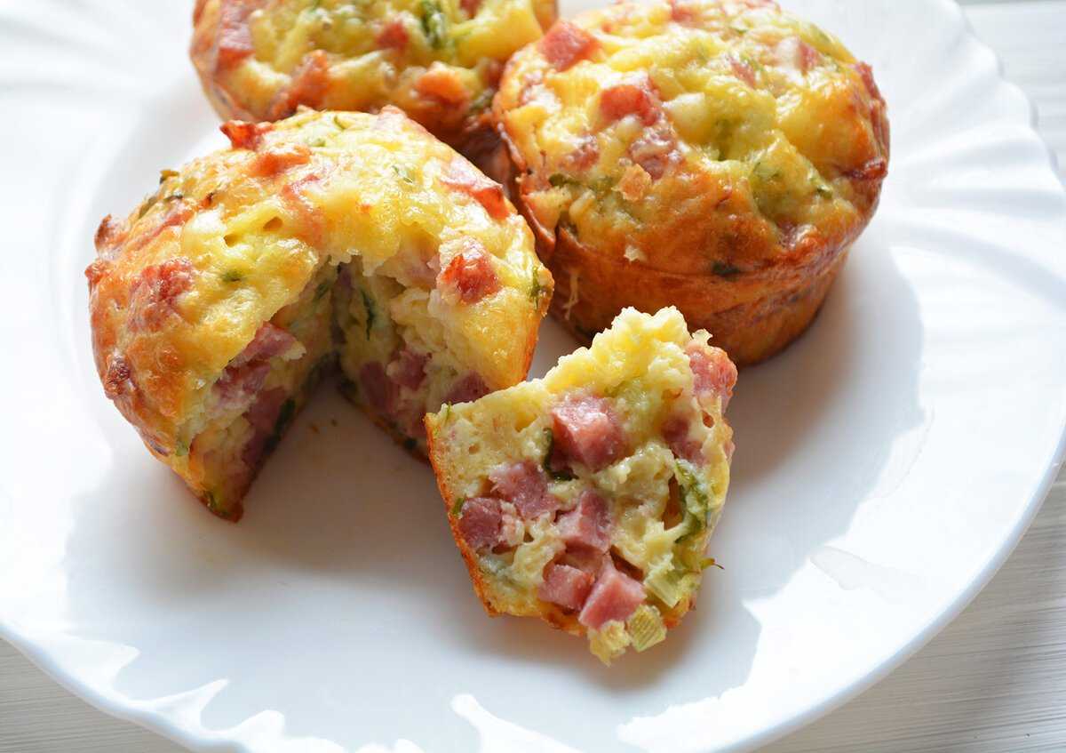 Вкусно и не банально – маффины из кабачков